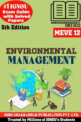 IGNOU MEVE 12 Previous Year Solved Question Paper (December 2022) Environmental Management IGNOU MSCENV IGNOU MSC Environmental Science Meve12
