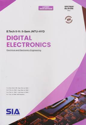 B.Tech II-Year II-Sem (EEE) Digital Electronics JNTU-Hyd (R22) Latest 2024 Edition