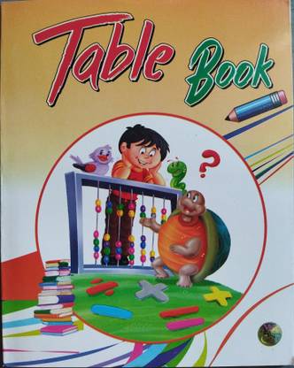 Table Book For All Children, Kids, Reading & Activity, Multiplication Table (2-20), Geometrical Shapes, Indian Currency, Counting (1-100), Early Learning Books For Kids, ETC
