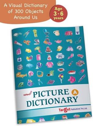 Nurture Picture Dictionary Book For Kids In English | Part A | 3 To 6 Year Old Children | Introduction To 19 Objects Around Us | Visual Dictionary Of More Than 300 Objects