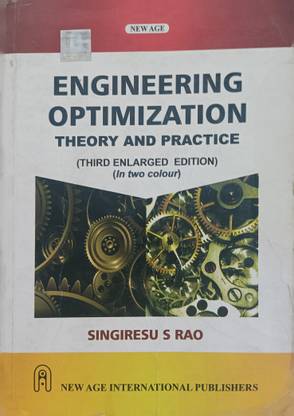 ( USED -LIKE NEW ) Engineering Optimization Theory And Practice
