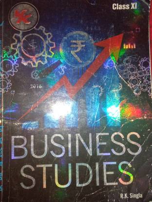 Business Studies Class 11 Rk Singla Second Hand Used Book