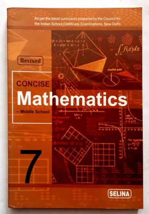 Concise Mathematics Middle School Class-7(Old Like New Book)
