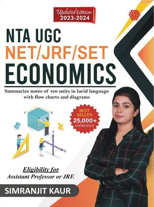 NTA UGC NET/JRF/SET Economics | Updated Edition 2023-24 | MS Study Guru | Simranjit Kaur |