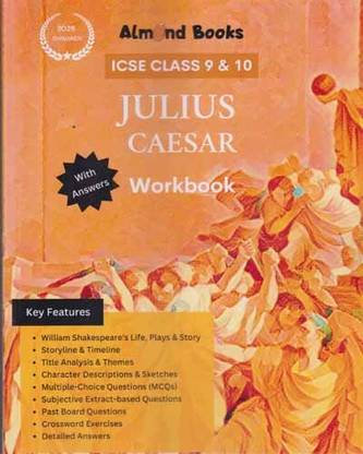 Almond Book Icse Class - 9 & 10 Julius Caesar Workbook