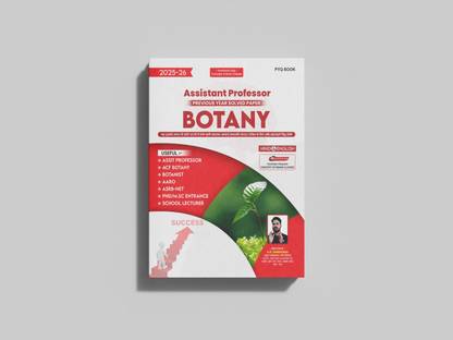 Botany Mcq Book For Assist. Professor / Objective Botany / Botany Previous Year Solved Paper
