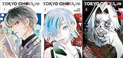 Tokyo Ghoul: Re Vol 1 + Tokyo Ghoul: Re Vol 2 + Tokyo Ghoul: Re Vol 3