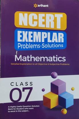 Arihant NCERT Exampler Problem And Solution Mathematics Class 07 NCERT Exampler NCERT Exampler All Books