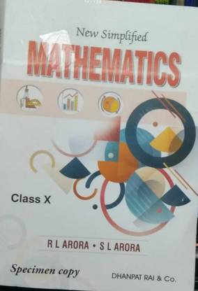 Dhanpat Rai New Simplified Mathematics For Class 10