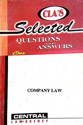 Cla's Selected Questions Answers On Company Law In English