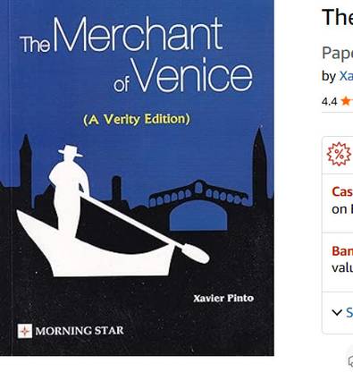 The Merchant Of Venice (A Verity Edition) 2022 (Latest Syllabus)