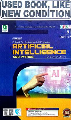 ARTIFICIAL INTELLIGENCE AND PYTHON CLASS-9 (Old Book)