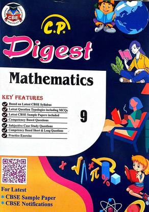 Cp Digest Class 9 Mathematics Guide Based On CBSE/NEP Syllabus