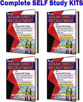 Assam Direct Recruitment Grade III/IV (4 Booklets) 2023-24
