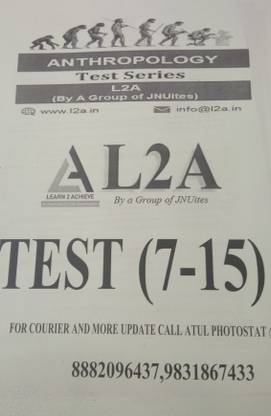 L2A Anthropology Test Series