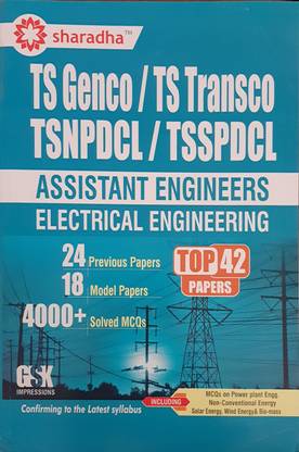 Ts Genco / Ts Transco / Tsnpdcl / Tsspdcl - Assistant Engineers Electrical Engineering - Top 42 Papers