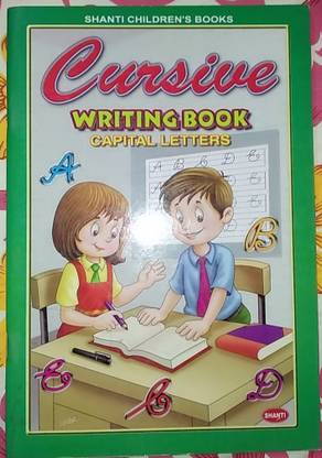 Capital Cursive Writing Book