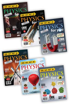 MTG Monthly Magazines (July To December 2023) - Physics For You | For JEE Main & Advanced Exam 2024 (Set Of 6 Books)
