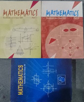 NCERT Mathematics For Class 11 & 12 (Part-1,2) Combo Set Of 3 Books
