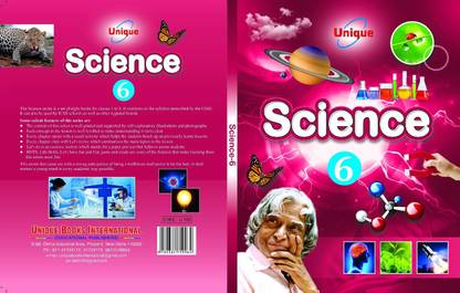Unique Science Book For Children Class 6 Latest Edition Standard 6