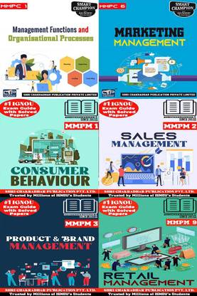 IGNOU PGDIMM 1st Semester Help Books Combo Of MMPC 1 MMPC 6 MMPM 1 MMPM 2 MMPM 3 MMPM 9 (IGNOU Study Notes/Guidebook Chapter-Wise) For Exam Preparations With Solved Latest Previous Year Question Papers (New Syllabus) IGNOU PG Diploma In Marketing Management Mmpc1 Mmpc6 Mmpm1 Mmpm2 Mmpm3 Mmpm9