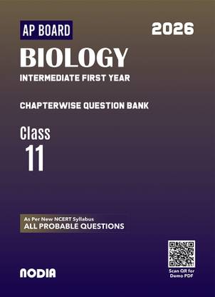 AP Board Biology (Intermediate First Year) Chapterwise Question Bank For 2026 Exam | As Per New NCERT Syllabus