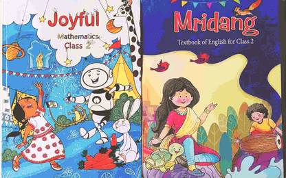 NCERT Book Joyful Math & Mridang For Class -2