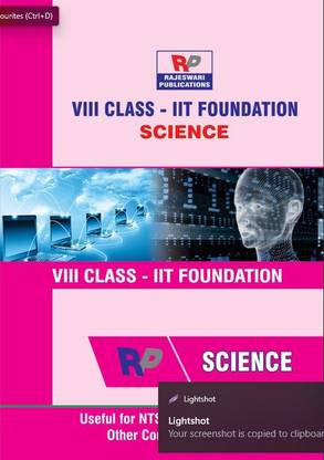 Iit Foundation Science For Class 8