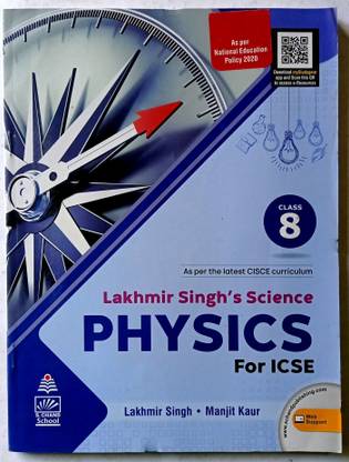 Lakhmir Singh's Science Physics Class -8(Old Used Book)