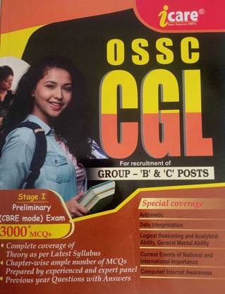 OSSC CGL For Recruitment Of GROUP - 'B' & 'C' POSTS New Edition