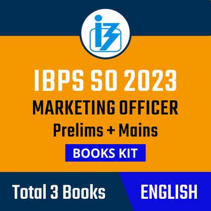 IBPS SO Marketing Officer Prelims + Mains 2023 Books Kit(English Printed Edition) By Adda247
