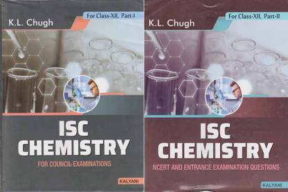 Isc Chemistry For Council Examinations For Class - 12, [part -1 & 2] Set Of Two Books