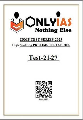 Only IAS English Medium IDMP Prelims 21 To 27 Tests For 2023