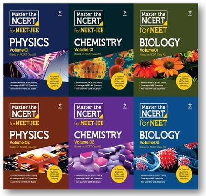 Arihant Master The NCERT For NEET - Physics + Chemistry + Biology - Both Parts 1 & 2 For Class 11 & 12 - Set Of 6 Books - 2023-24/Ed. Product Bundle – 1 April 2023