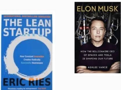 Combo Of The Lean Startup & Elon Musk (Good Quality)