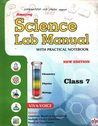 Amazing Science Lab Manual With Practical Notebook For Class 7