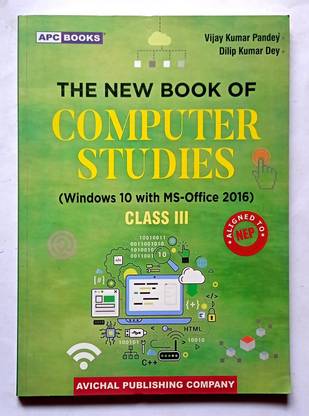 The New Book Of Computer Studies Class- 3 (Old Like New Book)