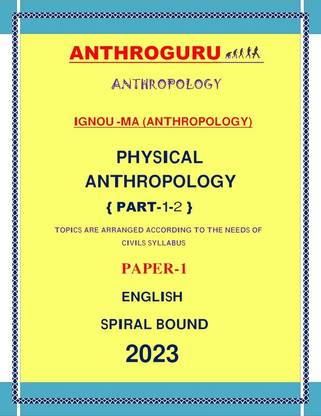 IGNOU MA Physical Anthropology Part 1 And 2 Notes English For Mains 2023
