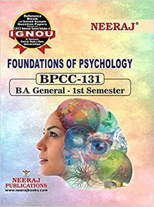 BPCC-131 फाउंडेशन ऑफ फाइकोलॉजी सॅाल्व्ड पीरिवस ईयर क्वेश्चन पेपर इंग्लिश मीडियम 1st ईयर( व्हाटैप नंबर 8130208920)