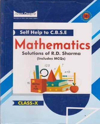 Self Help To C.b.s.e Mathematics Solutions For Class - 10, By R.d. Sharma