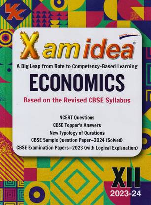 VK Xam Idea ECONOMICS Class - 12 2023-24 (Based On The Revised CBSE Syllabus)