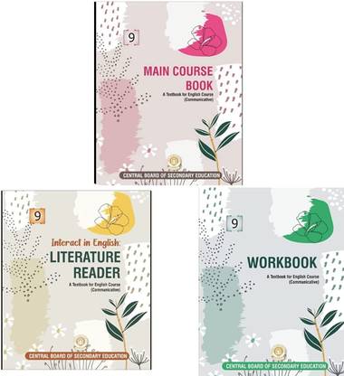 Interact In English Main Course Book (MCB) + Literature+ Workbook For Class 9 A Textbook For English Course (Communicative)