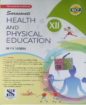 Saraswati Health And Physical Education By V K Sharma For Class -12