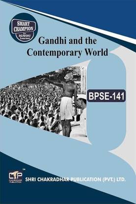IGNOU BPSE 141 Previous Year Solved Question Paper (June 2022) Gandhi And The Contemporary World IGNOU BAG Political Science Bpse141