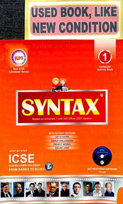 Icse Syntax Class-1(Old Book)