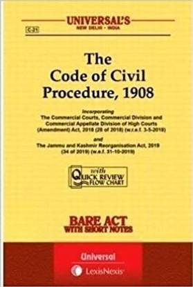 The Code Of Civil Procedure (CPC), 1908 - Latest Edition 2023