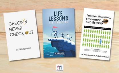 3 Bestselling Book Combo On Personal Branding, Management & Corporate Life | Branding And Bonding | Anecdotes And Real-Life Encounters | Success Book For Managers