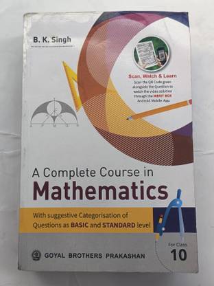 Mathmatics B.k Singh (Used Book Like A New)