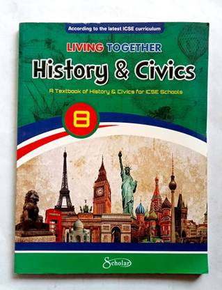 Icse Living Together History & Civics Class-8(Old Like New Book)