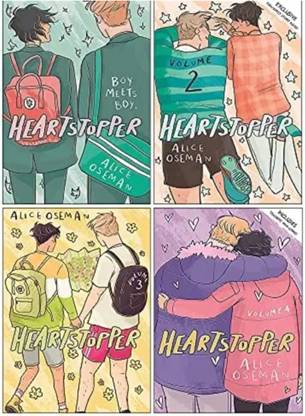 Heartstopper Full Book Set : Volume 1 , 2 , 3 And 4